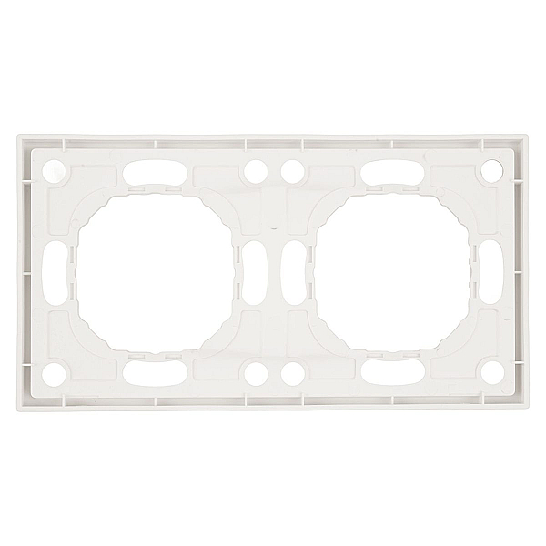 Рамка 2-постовая Stekker Эмили белый фарфор PFR00-5002-01 49885
