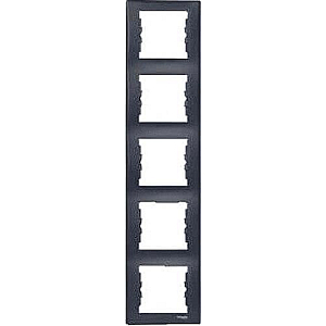 Рамка 5-постовая вертикальная Schneider Electric Sedna SDN5801570