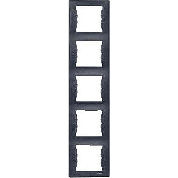 Рамка 5-постовая вертикальная Schneider Electric Sedna SDN5801570