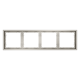 Рамка на 4 поста Voltum S70 VLS100403