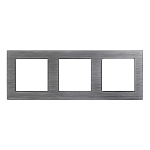 Рамка на 3 поста Arlight FRM-PRESTO-ALS-3-GR 043858