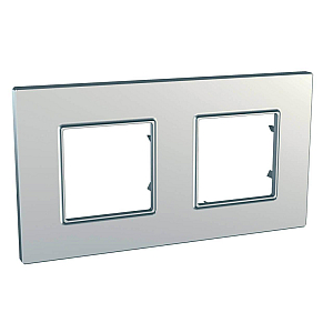 Рамка 2-постовая Schneider Electric Unica Quadro MGU6.704.55