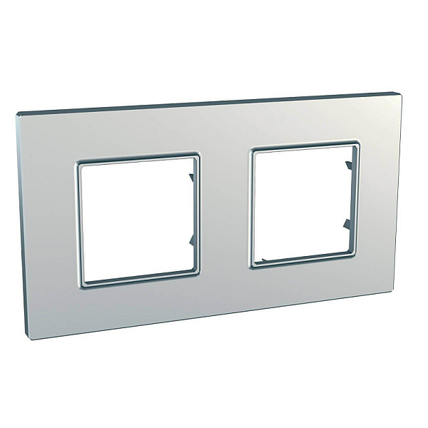 Рамка 2-постовая Schneider Electric Unica Quadro MGU6.704.55