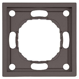Рамка 1-местная Stekker Эмили PFR00-5001-09 антрацит soft touch 49936