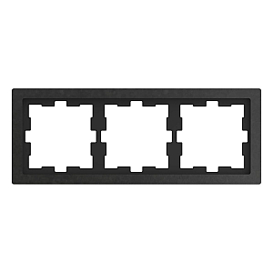 Рамка 3-постовая Schneider Electric Merten D-Life MTN4030-6547