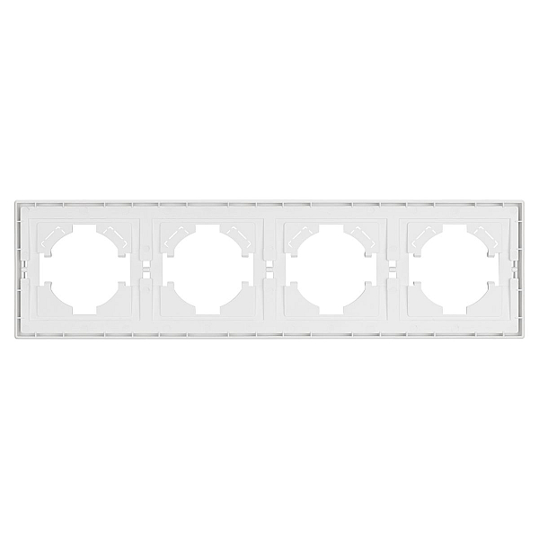 Рамка пластиковая на 4 поста Arlight FRM-TENDO-PL-4-WH 053847