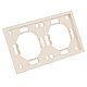 Рамка Stekker, PFR00-5002-08 2-местная Эмили, кашемир, soft touch 49911