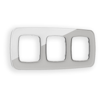 Рамка трехместная Ambrella Volt Radian OF320403