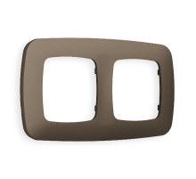 Рамка двухместная Ambrella Volt Ecta OF140632