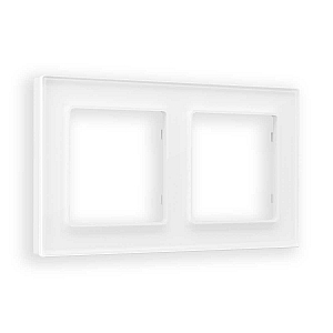 Рамка двухместная Ambrella Volt Platos AF380102
