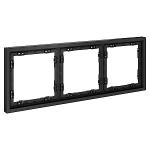 Рамка на 3 поста Voltum S70 VLS100307 (графит)