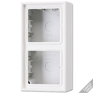 Коробка двухместная Jung LS582AW