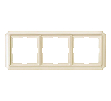 Рамка 3-постовая Schneider Electric Merten Antique/Artec MTN483344