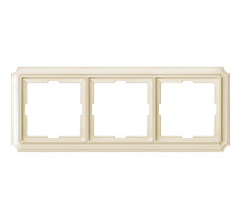 Рамка 3-постовая Schneider Electric Merten Antique/Artec MTN483344
