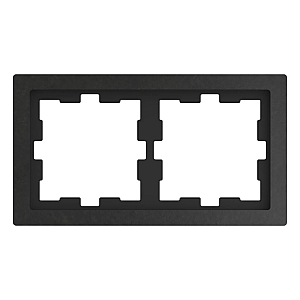 Рамка 2-постовая Schneider Electric Merten D-Life MTN4020-6547