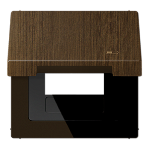 Рамка с подпружиненной крышкой для USB-механизмов Jung ME2990KLUSBAT
