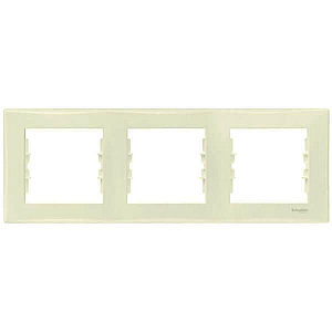 Рамка 3-постовая Schneider Electric Sedna SDN5800547