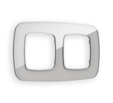 Рамка двухместная Ambrella Volt Radian OF320402