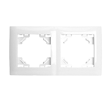 Рамка двухместная Stekker PFR00-9012-01 Эрна Элегант 49630
