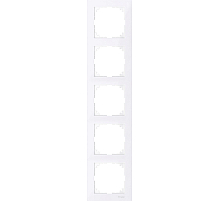 Рамка на 5 постов Schneider Electric Merten MTN4050-3625