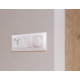 Лицевая панель для розетки с/з со шторками 2USB A+C Ambrella Volt Alfa AP2100