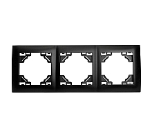 Рамка трехместная Stekker PFR00-9013-03 Эрна Элегант 49663