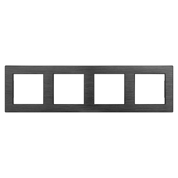 Рамка четырехместная Arlight FRM-PRESTO-ALS-4-BK 043862
