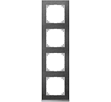 Рамка 4-постовая Schneider Electric Merten System M MTN4040-3669