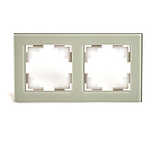 Рамка 2-местная Stekker Катрин GFR00-7002-07 49033