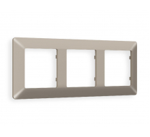 Рамка трехместная Ambrella Volt Line AF110363