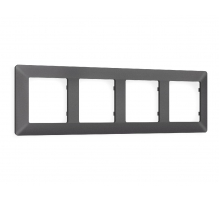 Рамка четырехместная Ambrella Volt Line AF110654