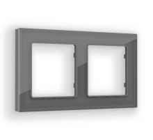 Рамка двухместная Ambrella Volt Platos AF330652