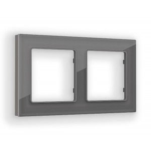 Рамка двухместная Ambrella Volt Platos AF330652
