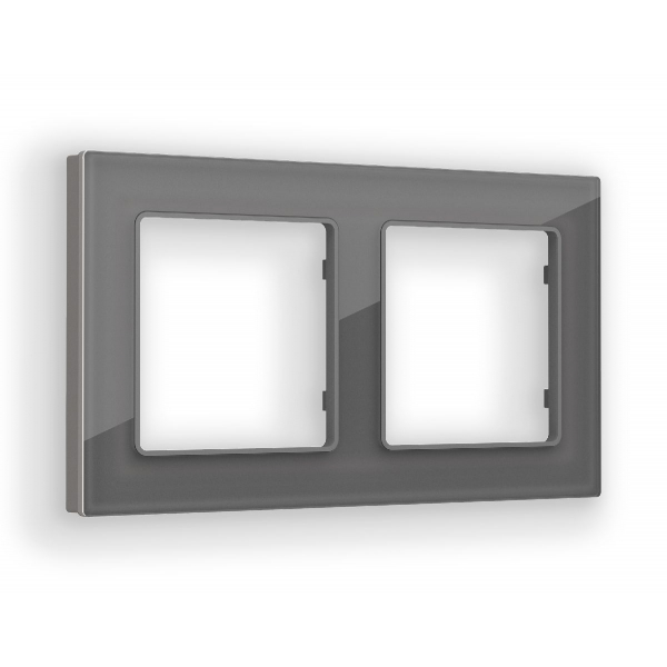 Рамка двухместная Ambrella Volt Platos AF330652 Рамка двухместная Ambrella Volt Platos AF330652