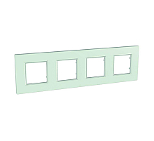 Рамка 4-постовая Schneider Electric Unica Quadro MGU2.708.17