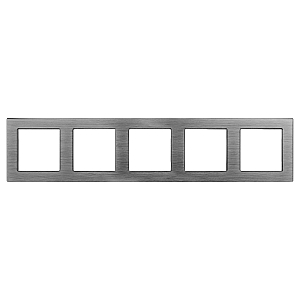 Рамка на 5 постов Arlight FRM-PRESTO-ALS-5-GR 043864