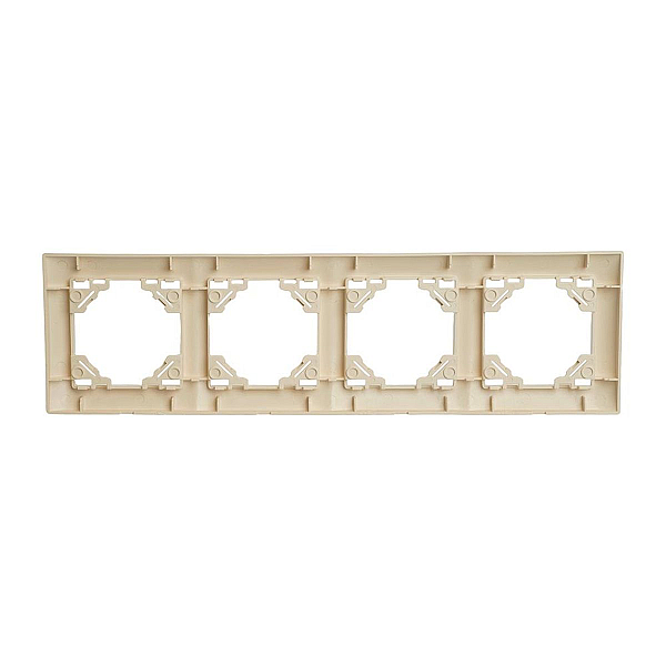Рамка 4-постовая Stekker Эрна Элегант слоновая кость PFR00-9014-02 49669