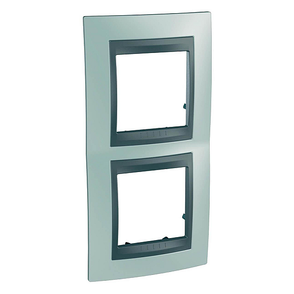 Рамка 2-постовая вертикальная Schneider Electric Unica Top MGU66.004V.294