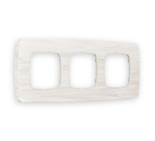 Рамка трехместная Ambrella Volt Opera OF940303