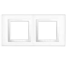 Рамка 2-постовая Schneider Electric Unica MGU2.004.18