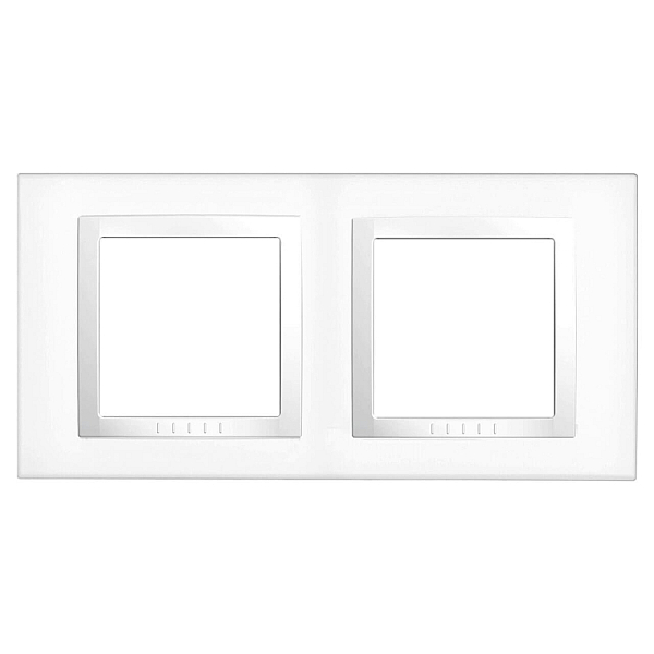 Рамка 2-постовая Schneider Electric Unica MGU2.004.18