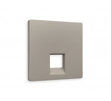 Лицевая панель для компьютерной/телефонной розетки RJ-45/RJ-11 Ambrella Volt Alfa AP3720