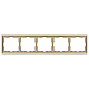 Рамка пластиковая Arlight FRM-NOBE-SFPL-5-GD 054229