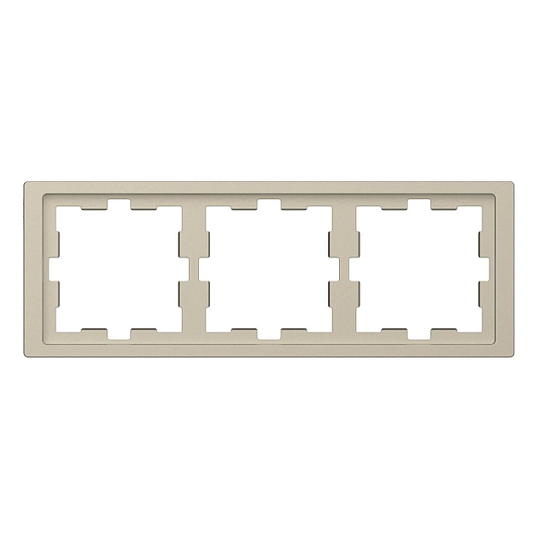 Рамка 3-постовая Schneider Electric Merten D-Life MTN4030-6533