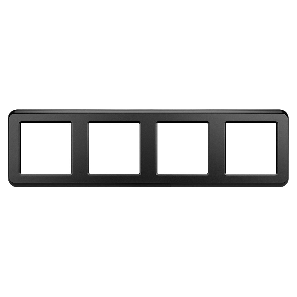 Рамка четырехместная Arlight FRM-VERSA-PL-4-BK 045188