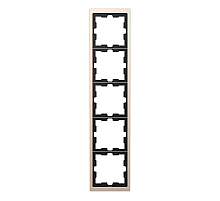 Рамка 5-постовая Schneider Electric Merten D-Life MTN4050-6551