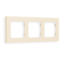 Рамка трехместная Ambrella Volt Techno AF220333