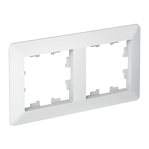 Рамка 2-ая Systeme Electric AtlasDesign Air Лотос/дымчатый белый ATN221302