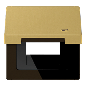 Рамка с подпружиненной крышкой для USB-механизмов Jung ME2990KLUSBC