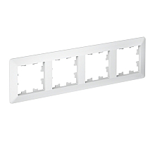 Рамка 4-ая Systeme Electric AtlasDesign Air Лотос/дымчатый белый ATN221304